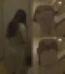 【家庭内盗撮】旦那が隠し撮りした奥さんの着替え。