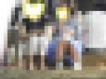 乃木坂４６のコに激似？お座りお姉さん発見！！（ＦＨＤ）大変です！！パンツが見えてますよ７３