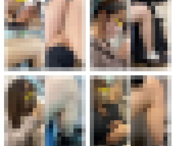 ４名の美人お姉さんのエロ過ぎる立ち生脚美脚735