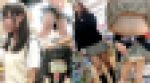 《めくり盗撮2本SET》超美少女に危険な前からめくり&ロリ女子のぷり尻めくって丸出し＝鬼畜スカートめくり2セット