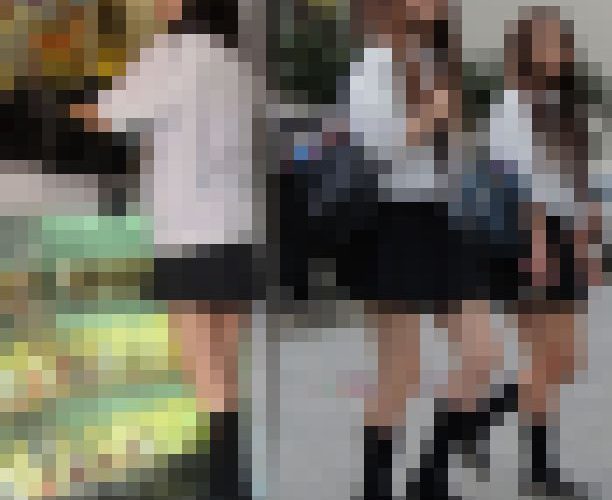 制服女子街撮り18　横顔が素敵な制服女子