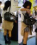 制服女子街撮り19　セーター腰巻JK