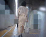 【電車対面パンチラ110】☆三角ゾーン観察記録/白肌太ももお姉さん