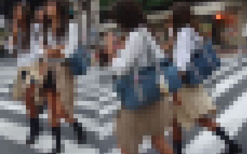 制服女子街撮り24　ガングロギャル