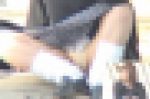 J○ 大股開き 丸見え レースパンティー撮影