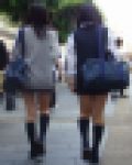 制服女子街撮り36 細身とムチムチ