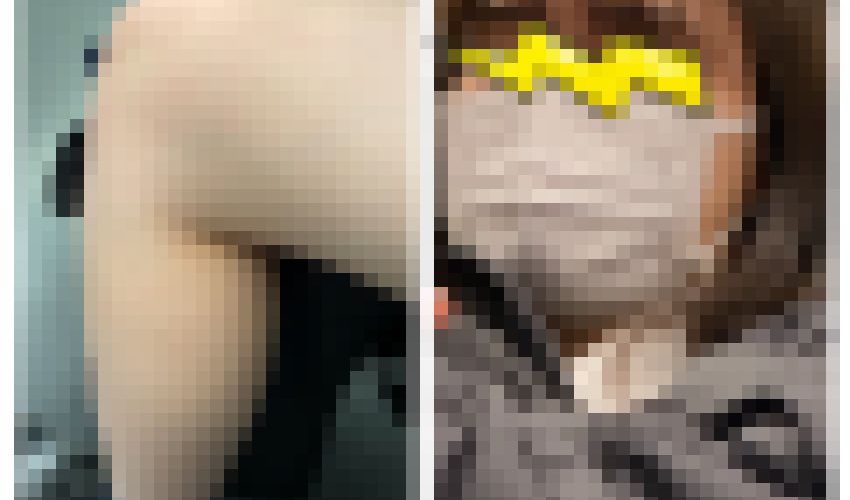 JK風制服美女のエロ過ぎる接近ミニスカ生脚445