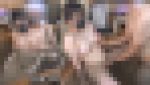 温泉女子さん、混浴露天風呂でおじさんの勃起チ●ポに興味津々（3） チ●ポ握って乳首に擦り付け、上目遣いフェラ編