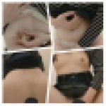 【素人】自撮りオナで中イキ