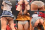 巨尻の制服女子のおパンツちゃん?