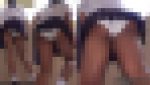 デカ尻制服女子高●生のパンツが見たい（1） 階段で逆さ撮り、机の下パンチラ（M字開脚接写）編