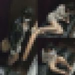 漫喫店長のオナニー盗撮　童顔ちび巨乳(別アングル)