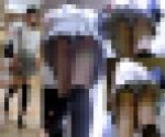 地下鉄の階段でぴちぴちニーソ○Kの揺れるぷり尻堪能パンチラ動画8《限定SP高解像度画像入り》