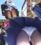 【地方JK盗撮】神奈川県 アイドル系ルックスの綿パンツちゃん