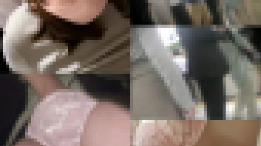 [受入痴漢]電車内でモロ出し痴漢。女子アナ系JDがゆっくりと堕ちていく瞬間。
