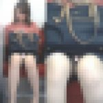 [4K動画][顔出し]めっちゃかわいいOLさん、丸見えですずっと常に丸見えです[ドアップあり]電車からの風景～