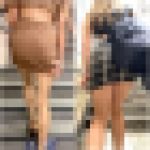 【再販商品です】No.152「本当は見せたいだろうに…ミニ丈過ぎるモデル達」