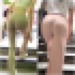 【再販商品です】No.153「ブリっと張り出すド迫力のヒップラインのモデル達」