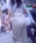 最高級のクビレスタイルをもつエロ清楚系のお姉さん美女がピタパン履いて美巨尻パンパンにTバックライン浮き上がらせて歩く姿がエロ過ぎ