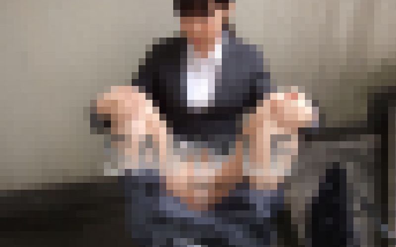 【街角リクルートスーツ】まなみ　高画質