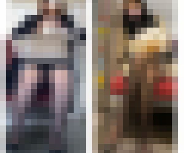 【あの人気作品をもう一度】2名の美人お姉さんのエロ過ぎるミニスカ対面黒スト美脚1