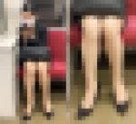 短いスカートから国宝級の美脚を見せてくれたエロすぎる美人OLさん（其の十）