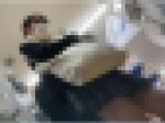 ◎ローアングル＃38  純粋系JKの白パンツ
