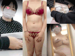 Eカップ巨乳の胸揉み試着/着替え・採寸の●し撮り風?※特典：モニターおっぱい自撮り【フルオーダー下着の全て】Ep.01