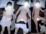 未満娘の就寝中に裸観察。未発達の体をじっくり堪能/鬼畜親父23