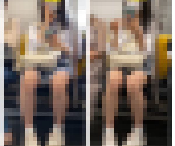 JK風制服美女のエロ過ぎる対面ミニスカ生脚471