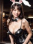 再販　バニーガールの彼女　黒バニー　３２０枚