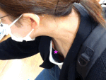 【再販】#343　メガネ女子が屈んだ隙に一気に胸元に突っ込む匠の技【胸ちら】