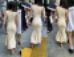 お尻とくびれがエロい！！左右に揺れ動くエロいお尻必見です！！