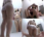 【純白OLの試着室】清楚系お姉さんの脱いだらギャップある肉弾ボディがたまらない！
