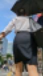 【142】元気で愛くるしい夏服リクルートスーツOLさん！(後半)