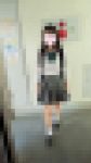 ロリロリ顔j〇？　シャツの隙間からブラ見えてる。エレベーター盗撮