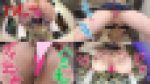 ?デカ尻金髪GAL?こぶ縄マンズリ＆持ち手ブチ込みアナニー?