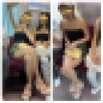 【再販】パリピギャルの肌の露出に昇天寸前！長編シリーズ704 脚を組むエロい脚に興奮！超絶S級美人お姉さんのエロ過ぎる生脚美脚