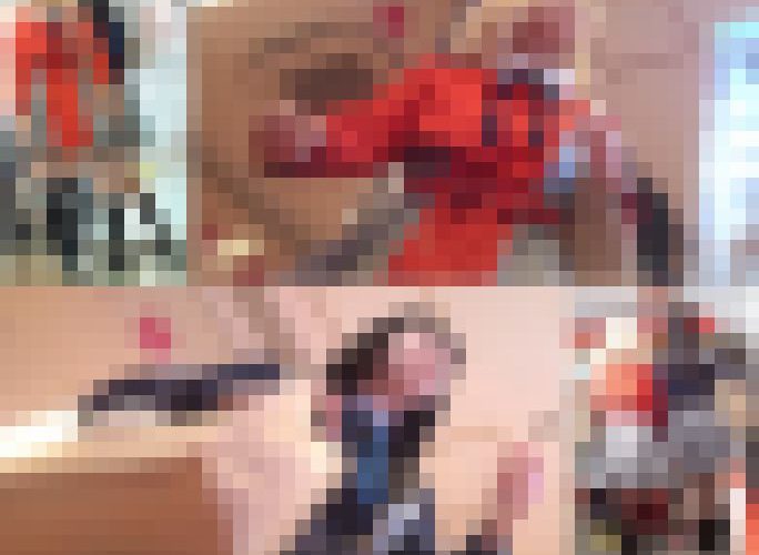 【コスプレ】大人気アニメのヒロイン２人組が任務遂行中にローアングルで撮影される