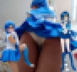 撮影会潜入＊セー??ーマー??ュリーのミニスカの中身