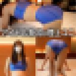 アイドル系JDに陸上ユニフォームを着せて…