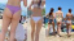 【4Ｋ60P】ぷりぷりヒップがいっぱい！！TバックVバック祭り！！！極上ビキニギャル多数！！！ビーチお散歩シリーズ☆☆☆