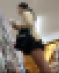 ◎ローアングル＃99  ポニーテールJKの生パンTバック
