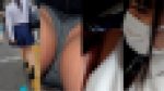 [乗車記録62]すっぴんマスクの低身長ポニーテール女子校生に精子ぶちまけ…