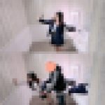 更衣室盗撮記録簿⑤　色白巨乳の人気コンカフェ嬢に中出しの裏オプしてあげました。