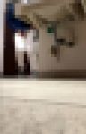 トイレ前でお漏らし寸前女子　おしっこ漏れちゃうと呟く