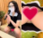 【4K】あいちゃんとカラオケへ行こう！真面目系女子のプライベートはイケイケ！？スケスケパンツ！