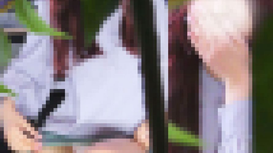 「バレバレですよ?」　新人ちゃんに純白パンティ覗きがうっかりバレた件