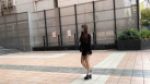 【パンチラ】女子大生の休日覗き見