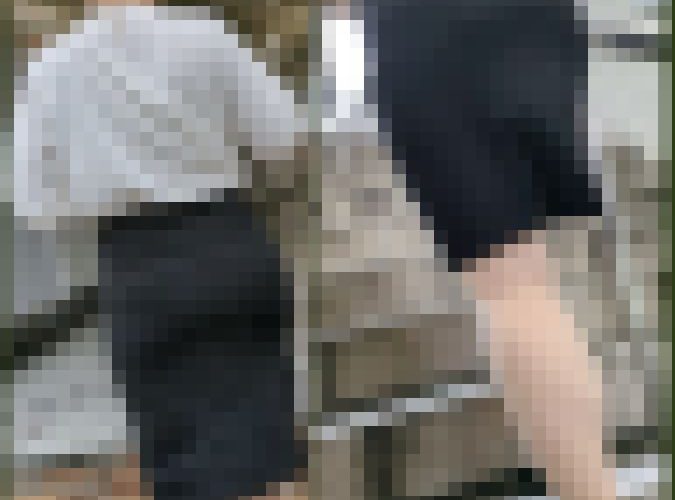 【217】雨の昼下がりの夏服OLさん、ムッチムチのタイトスカート！